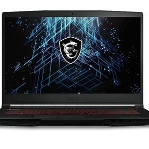 MSI gaming laptop and head set